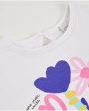 Retro Rainbow T-Shirt - White
