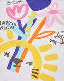 Retro Rainbow T-Shirt - White