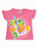 Picnic Lemonade T-Shirt &amp; Shorts - Pink