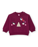 Set Fleece Sweatshirt &amp; leggings - Beaujolais