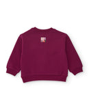 Set Fleece Sweatshirt &amp; leggings - Beaujolais