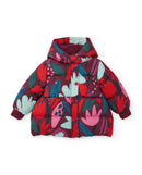 Woven Parka - Rumba Red