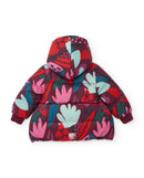 Woven Parka - Rumba Red