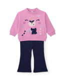 Set Fleece Sweatshirt &amp; trousers - Pastel Lavender