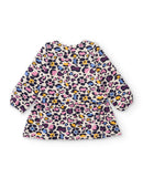 Fleece Long Sleeves Dress - Jet Stream