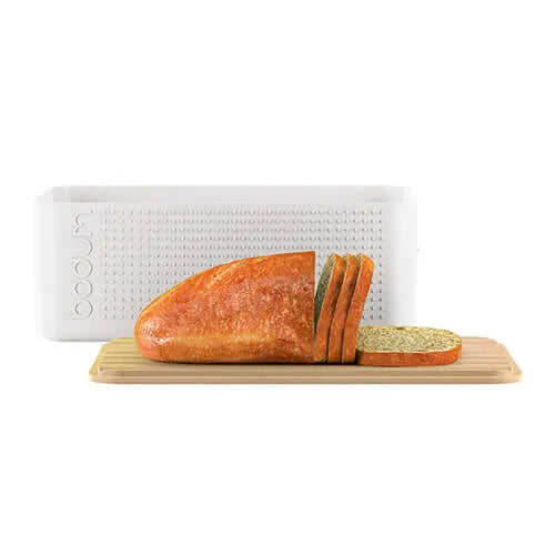 Bistro Bread Box - Off White