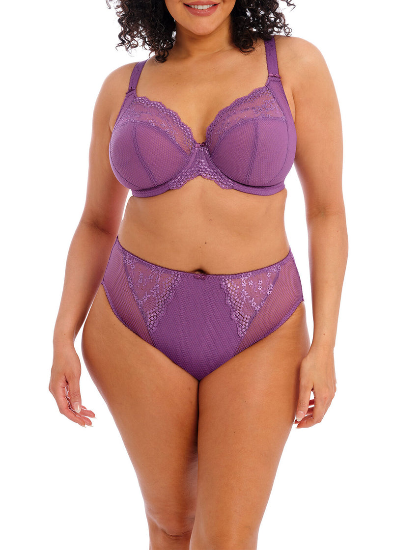 Charley High Leg Brief - Pansy