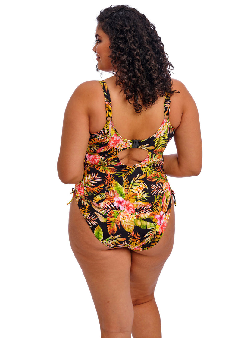 Tiger Valley Non Wired Swimsuit - Black