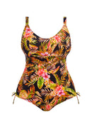 Tiger Valley Non Wired Swimsuit - Black