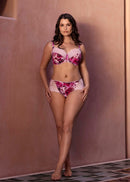 Pippa Uw Side Support Bra - Raspberry Ripple