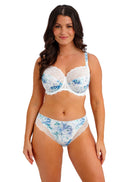 Lucia Uw Side Support Bra - Blue Garden