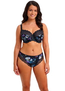 Lucia Uw Side Support Bra - Midnight