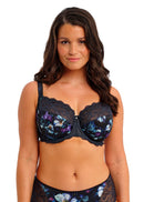 Lucia Uw Side Support Bra - Midnight