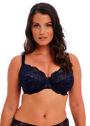 Emmaline Uw Side Support Bra - Midnight