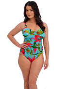 Pichola UW Twist Front Tankini - Aqua