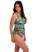 Pichola UW Twist Front Tankini - Aqua