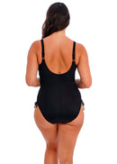 Talm Beach Twist Front Swimsuit - Black