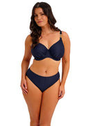 Azores Gathered Full Cup Bikini - Midnight