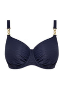 Azores Gathered Full Cup Bikini - Midnight