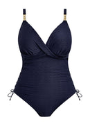 Azores Uw Plunge Swimsuit - Midnight