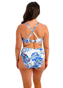 Kefalonia Uw Plunge Bikini - Tranquil Blue