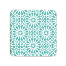 Blue Garland Coasters - Set of 4