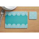 Blue Garland Placemats - Set of 4