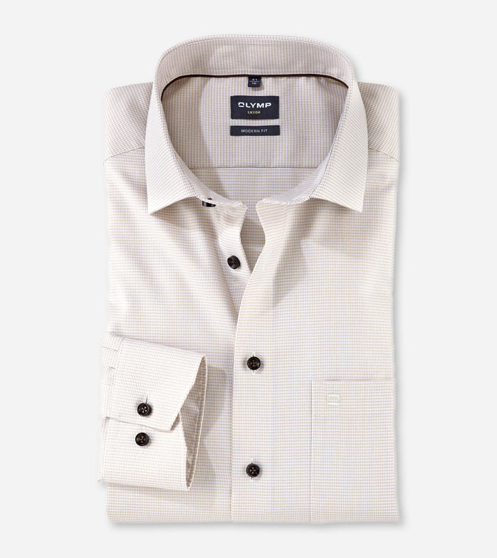 Modern Fit Shirt - Natural