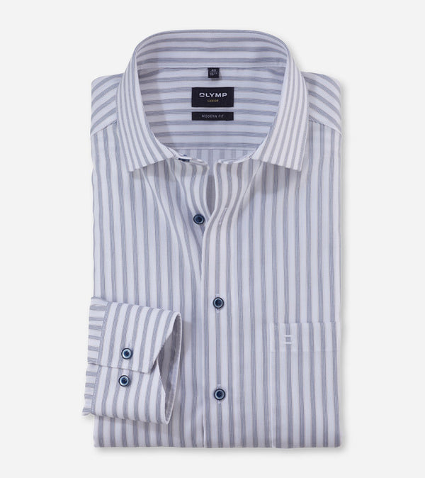 Luxor Modern Fit Shirt - Marine