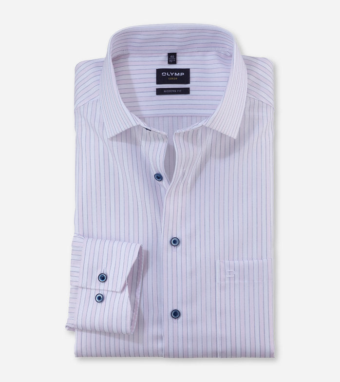 Luxor Modern Fit Shirt - Rose