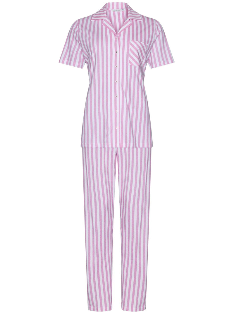 Button Pyjama - Dark Pink