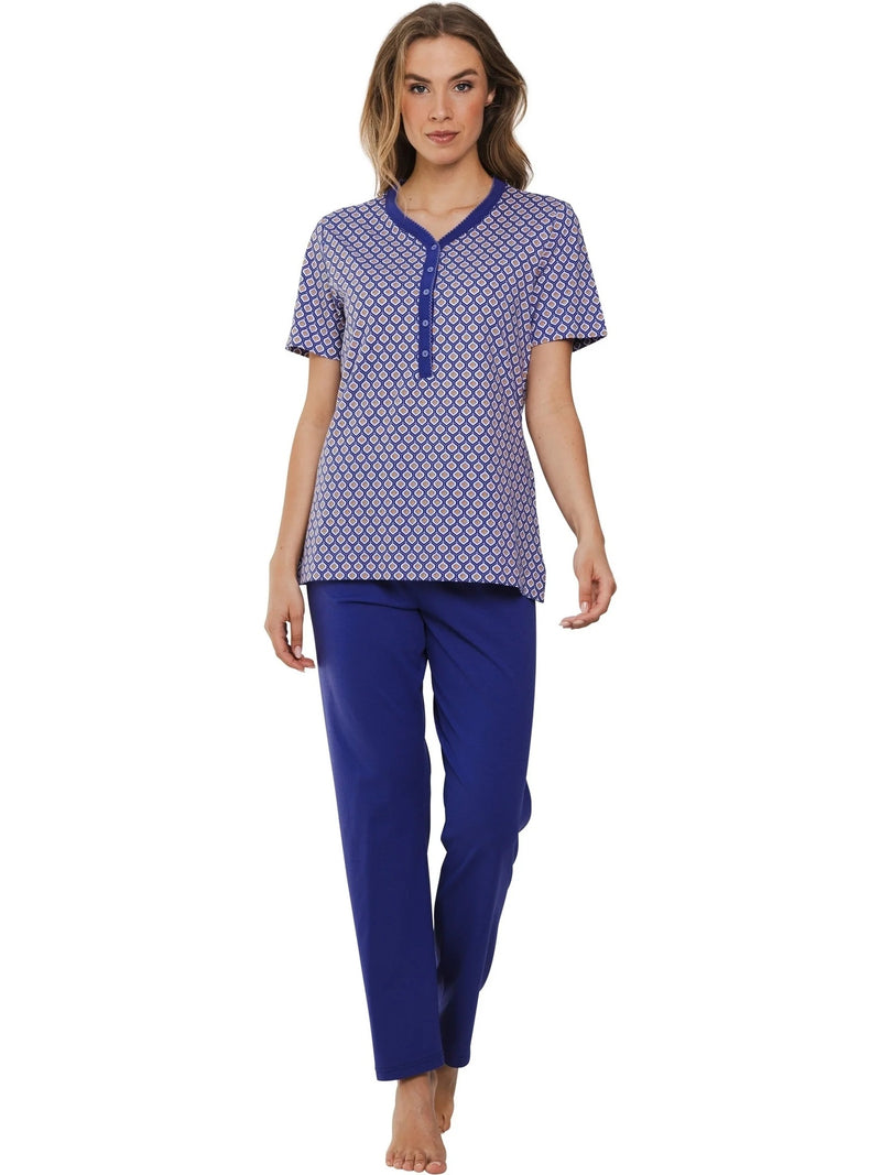 Button Pyjama - Dark Blue