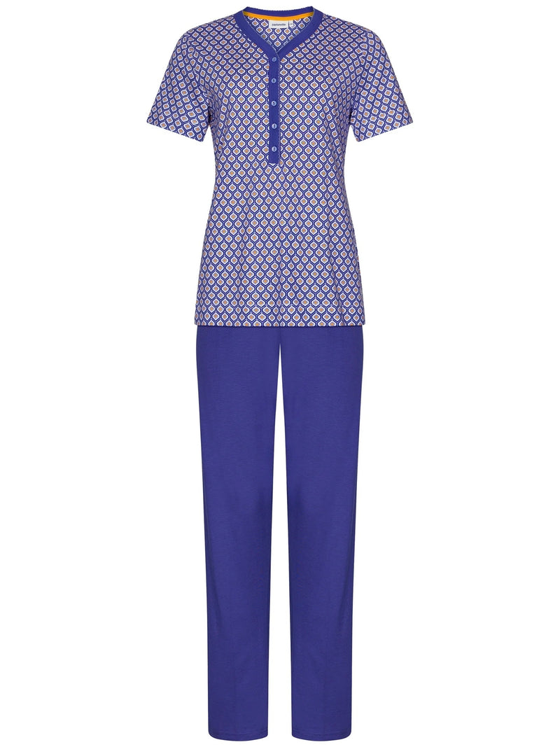 Button Pyjama - Dark Blue