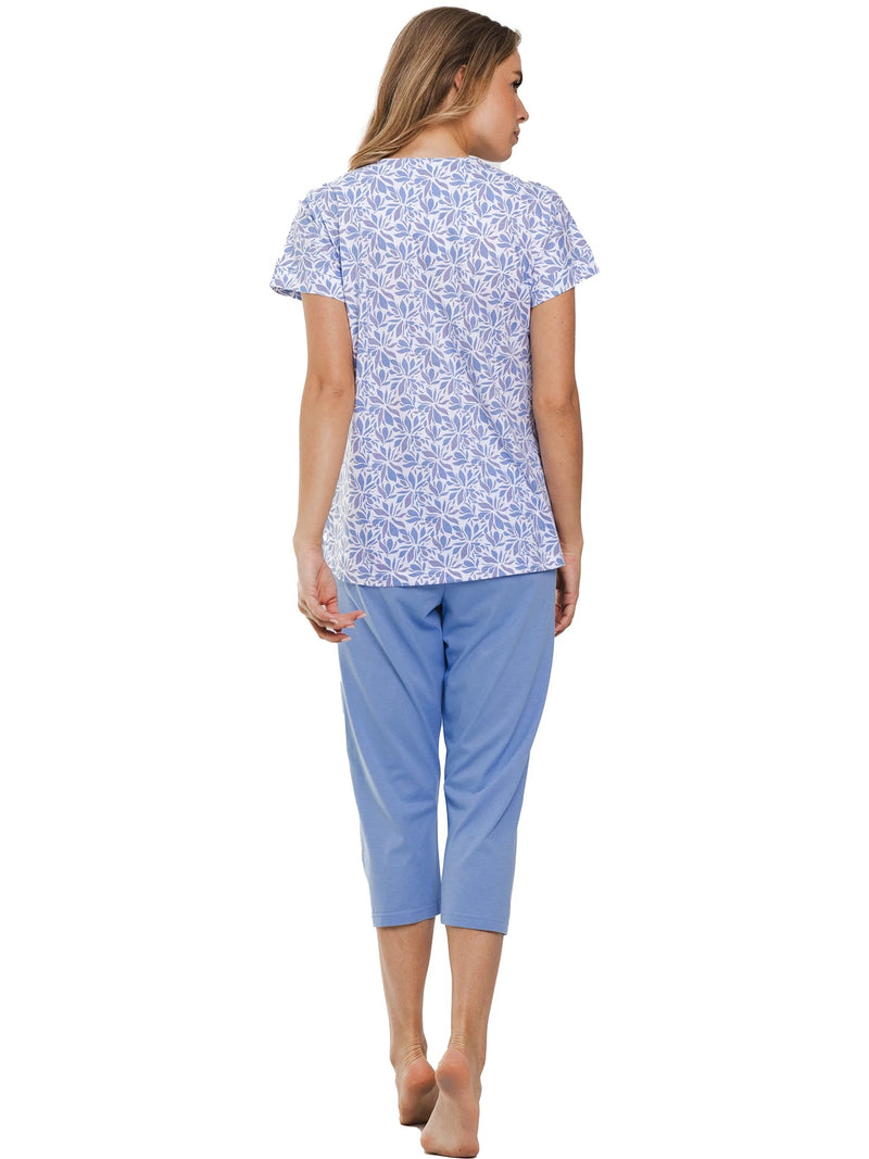 Button Pyjama - Blue