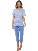 Button Pyjama - Blue