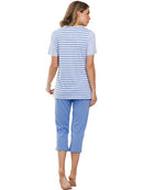 Button Pyjama - Blue