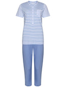 Button Pyjama - Blue