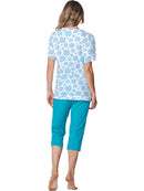 Button Pyjama - Turquoise
