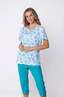 Button Pyjama - Turquoise