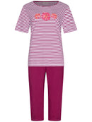 Capri Pyjama - Dark Red