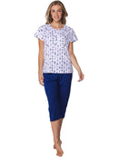 Button Pyjama - Dark Blue