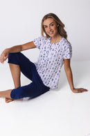 Button Pyjama - Dark Blue
