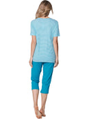 Capri Pyjama - Turquoise