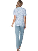 Button Pyjama - Blue