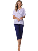 Button Pyjama - Dark Blue