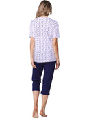 Button Pyjama - Dark Blue