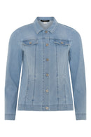 Happy Denim Jacket - Pale Blue