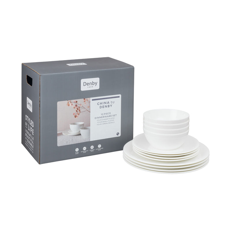 China by Denby 12 Piece Tableware Set