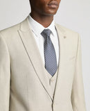 Mario Mix & Match Slim Fit Suit Jacket - Stone