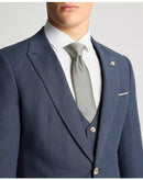 Slim Fit Paco Jacket - Slate Blue